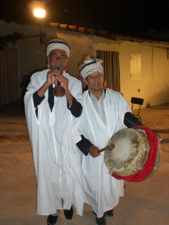 Musique lors d'un mariage en Algérie 