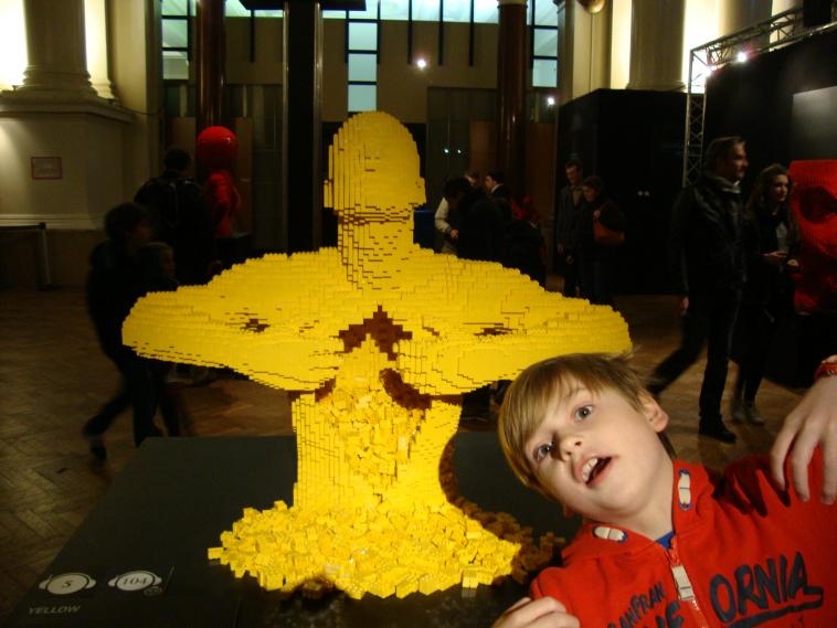 A l'expo Lego