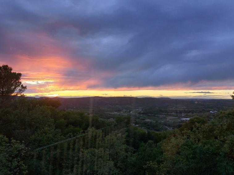 Un classique : coucher de soleil
