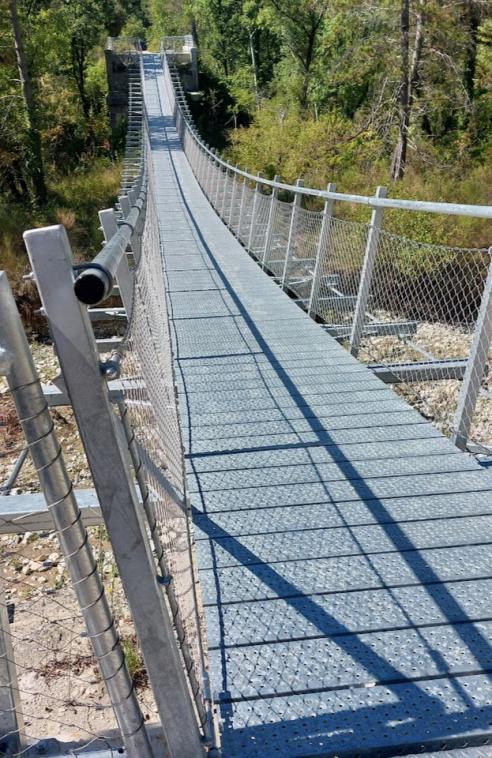 Passerelle himalayienne de l'Ouvze (Drme)