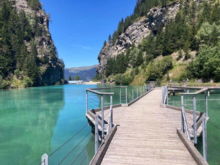 Au Lac de la Rosire en Savoie