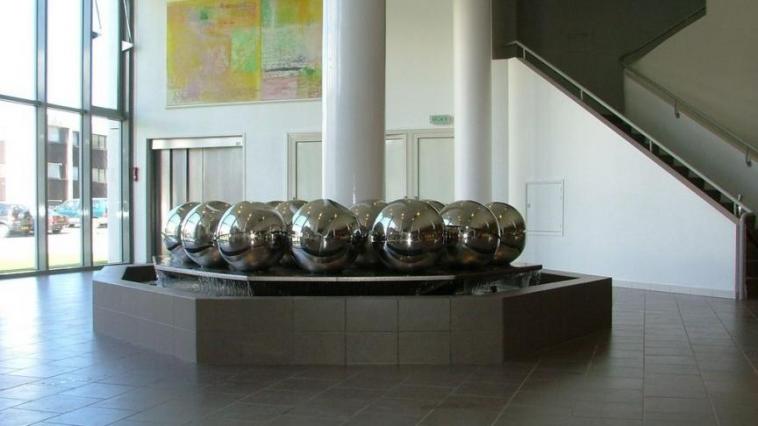 Fontaine de l'auditorium de Flaine