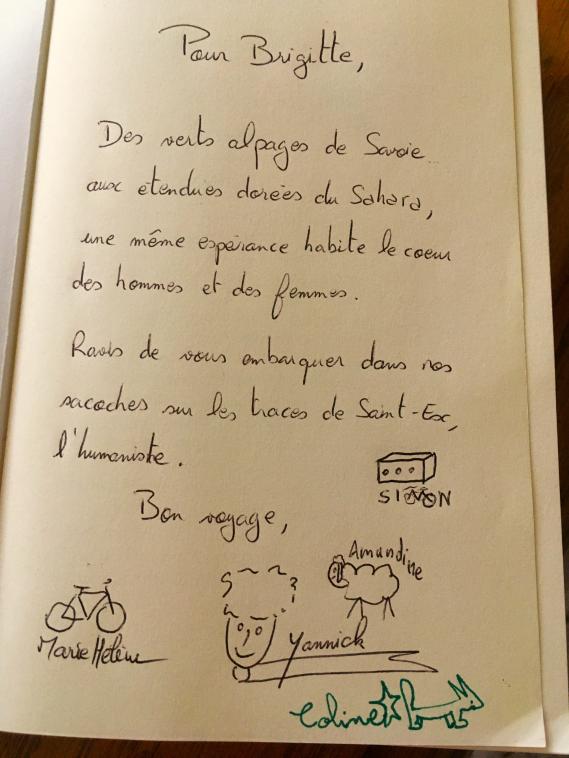 D�dicace personnalis�e