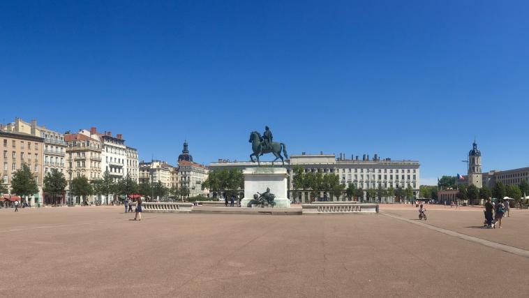 Place Bellecour.