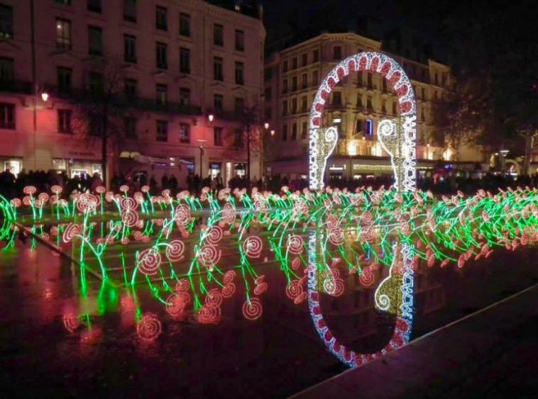 La fte des Lumires  Lyon.