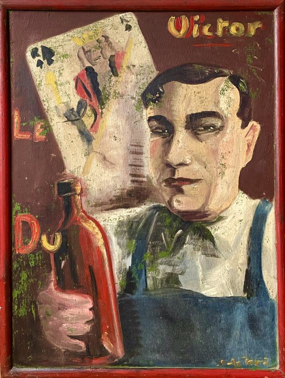 Affiche peinte � la main!
