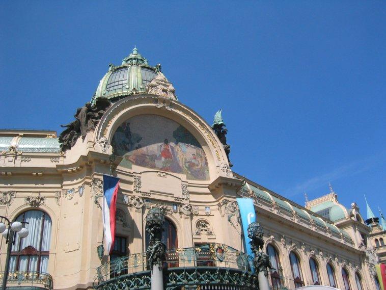Le Palais municipal de Prague