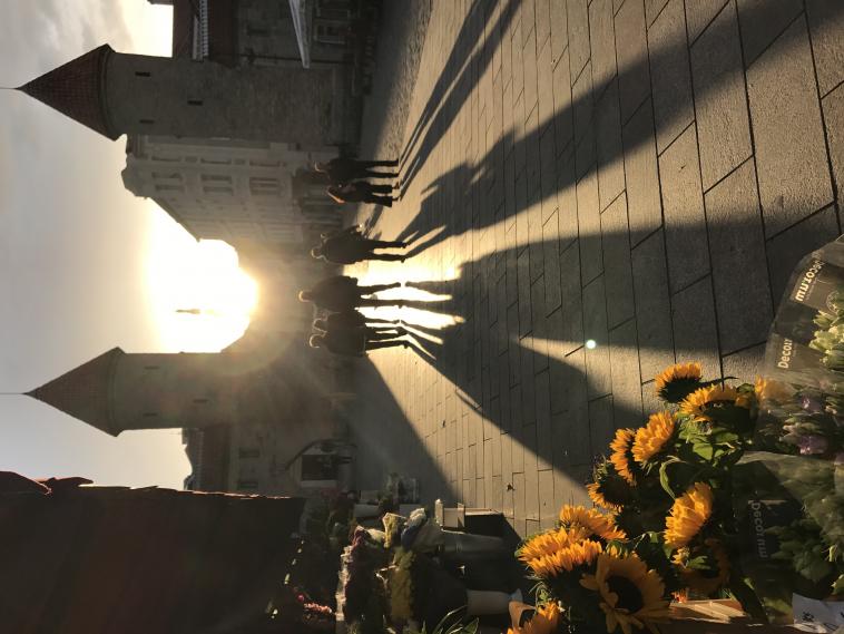Les ombres faces au soleil de Tallinn
