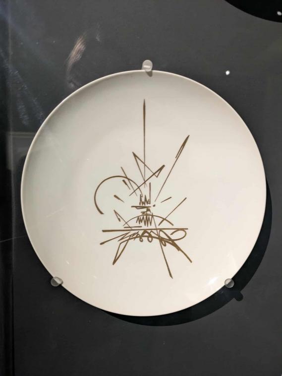 Assiette dcor France 