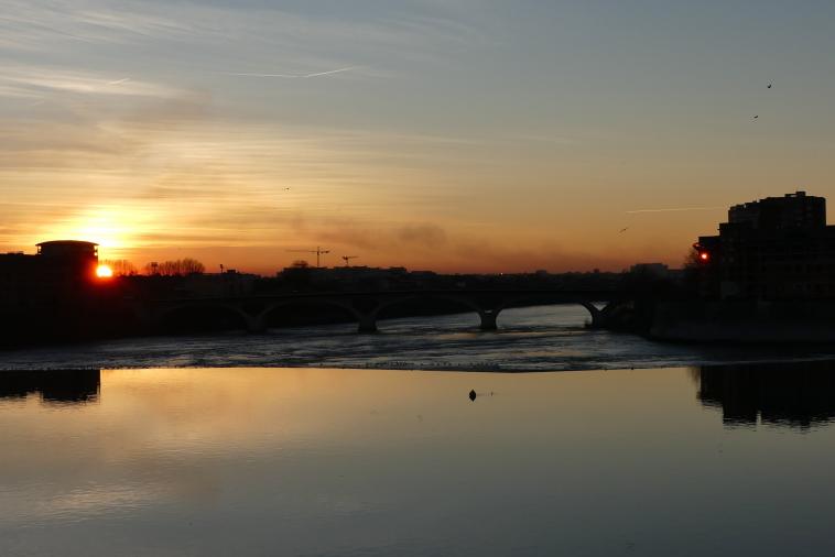 Le reflet et son soleil