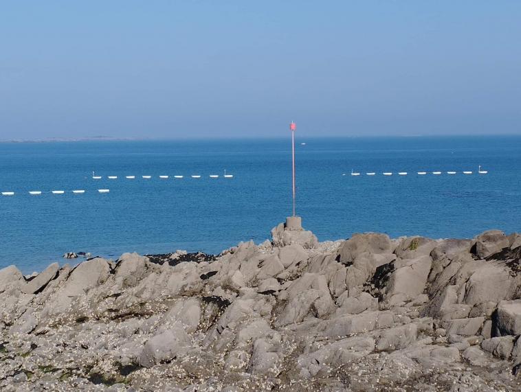 Ligne incomplte de petits bateaux