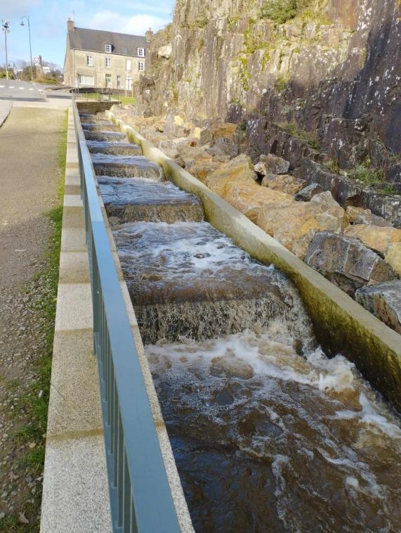 Escalier d'eau