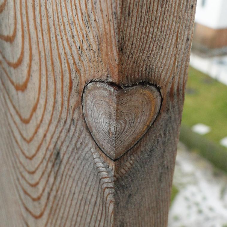 A la surface il reste... un petit coeur !