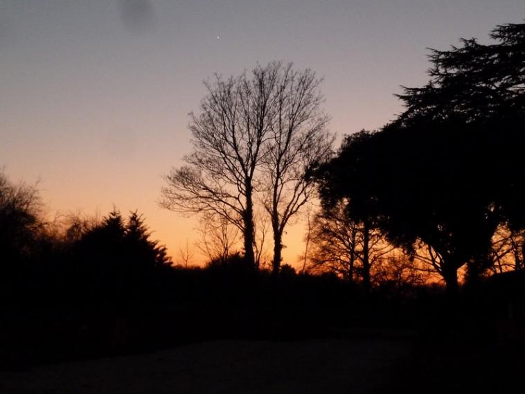 Coucher hivernal