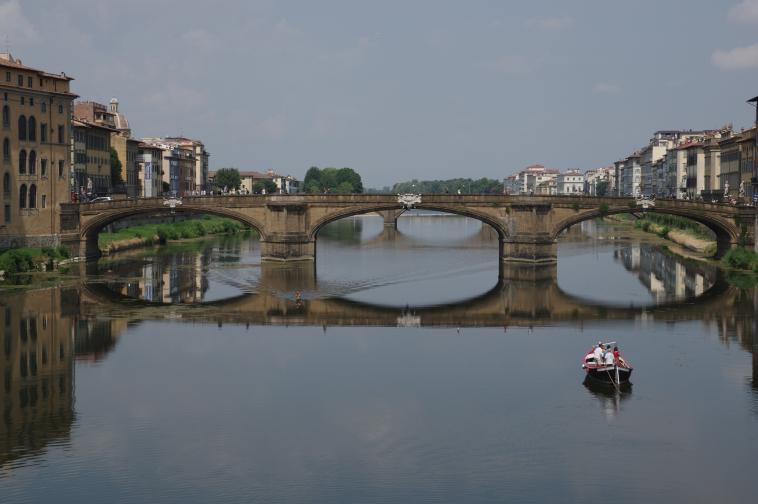 Florence, pont sur l'Arno