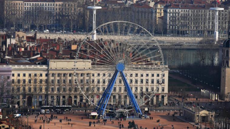 Grande Roue Place Bellecour  Lyon