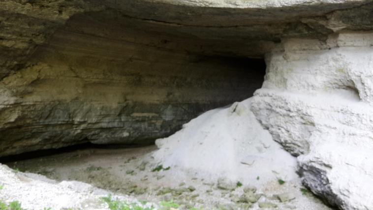 Sculpture naturelle de la roche...